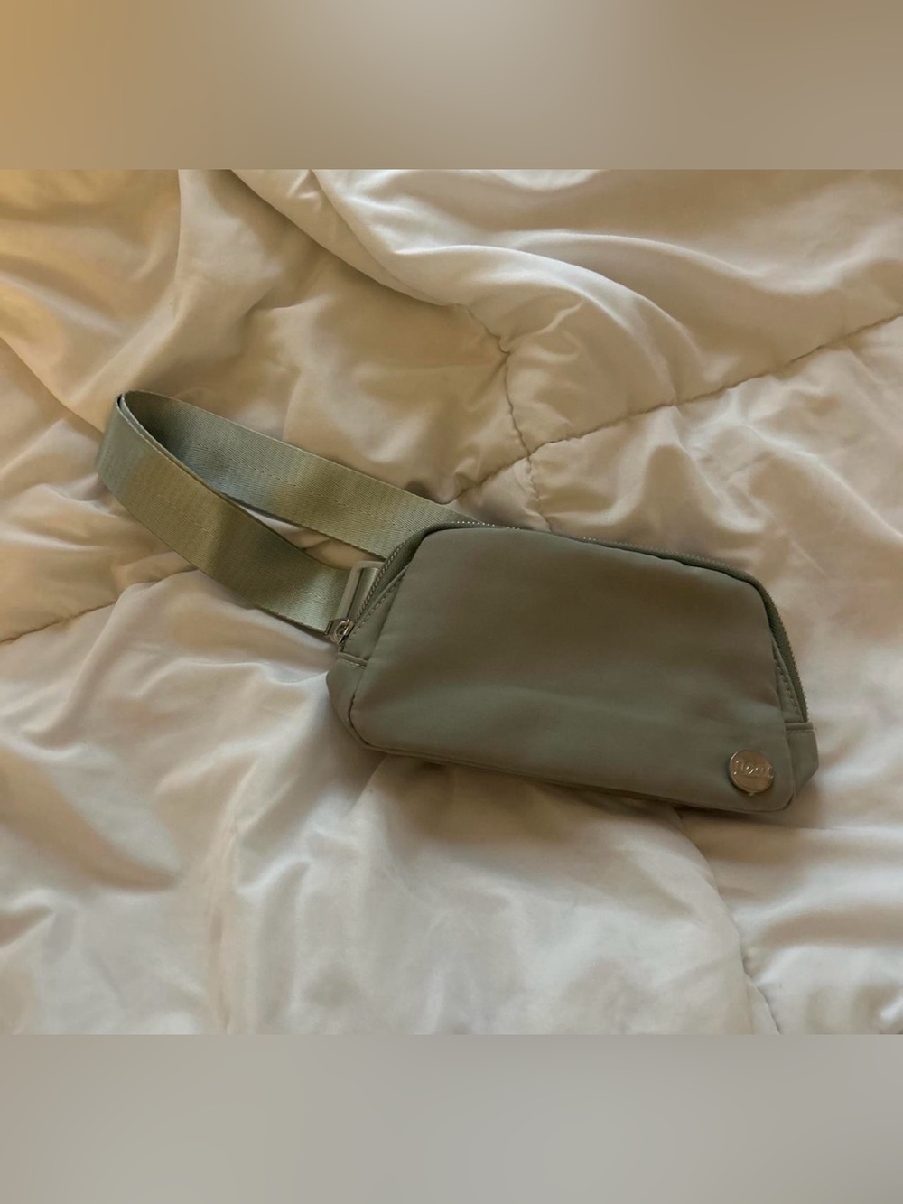 No Boundaries Sage Green Belt Bag Everyday Fanny Pack Crossbody Waist Pouch